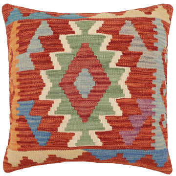 Bohemian Mcknight Turkish Hand-Woven Kilim Pillow